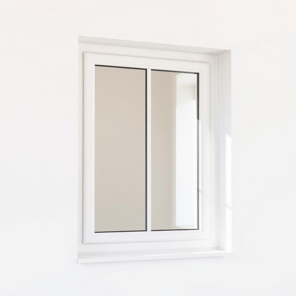 Monteur beim Fenstereinbau in einer Kölner Wohnung